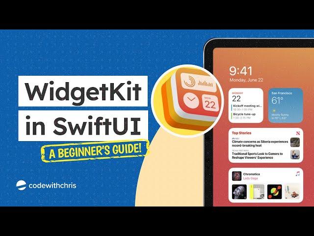 Introduction to WidgetKit in SwiftUI - The Compilation Video