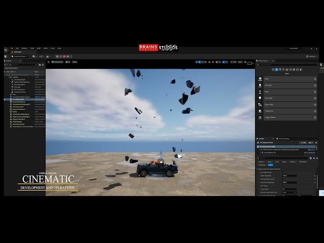 CINEMATIC TUTORIAL - CREATING CHAOS EXPLOSION IN UNREAL 5.1