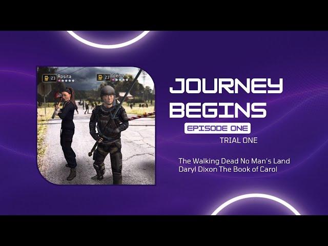 TWDNML DARYL DIXON BOOK OF CAROL EPISODE 1 JOURNEY BEGINS EPISODE 1 TRIAL 1