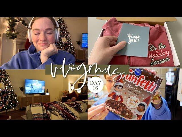 Various Ailments, Dwindling Christmas Stock, + Hanging on by a Singular Thread | Vlogmas Day 16