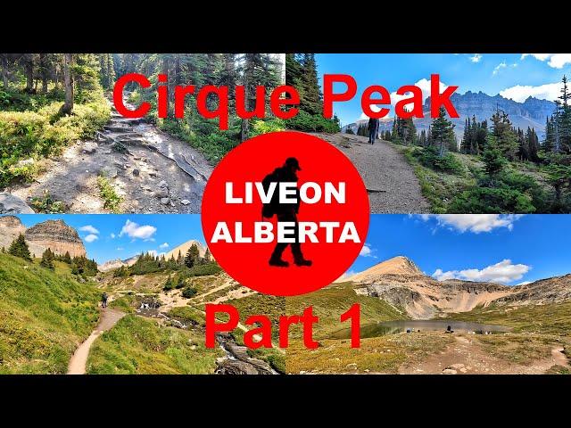 The ULTIMATE Canadian Rockies HIKE, Cirque Peak.  Part 1, the hike to Helen Lake #canadianrockies