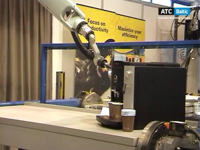 ATC BALTIC robot and ATLAS COPCO    BALTTECHNIKA 2012