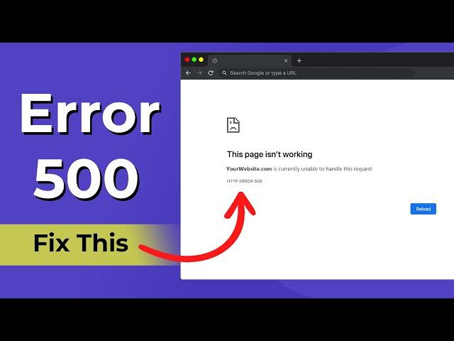 How To Solve Error 500 on your website 4 Methods