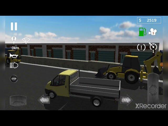 cargo transport simulator: making three deliverys/ by skisosoft Android gameplay