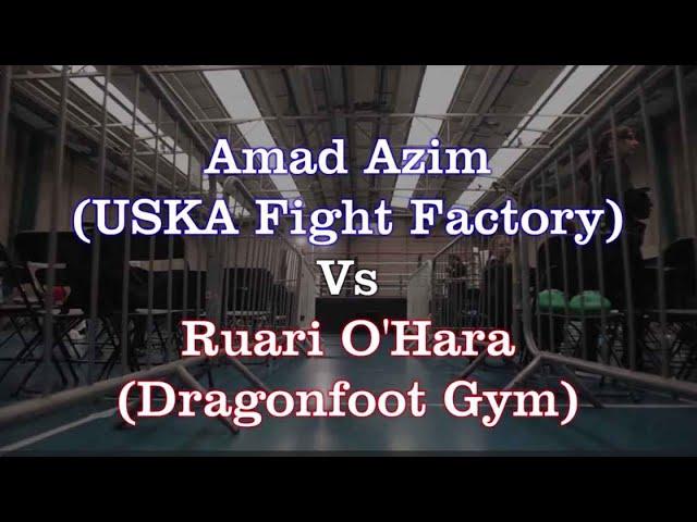 Amad Azim (USKA) Vs Ruari O'Hara (Dragonfoot Gym) - TMA Rising Stars 2