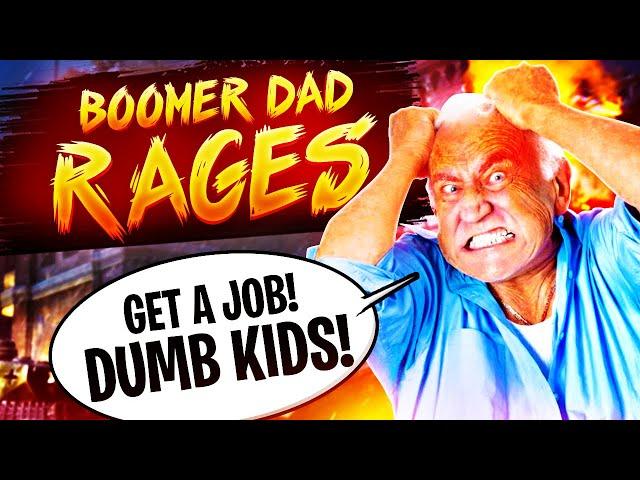 Boomer Dad Gamer Rages