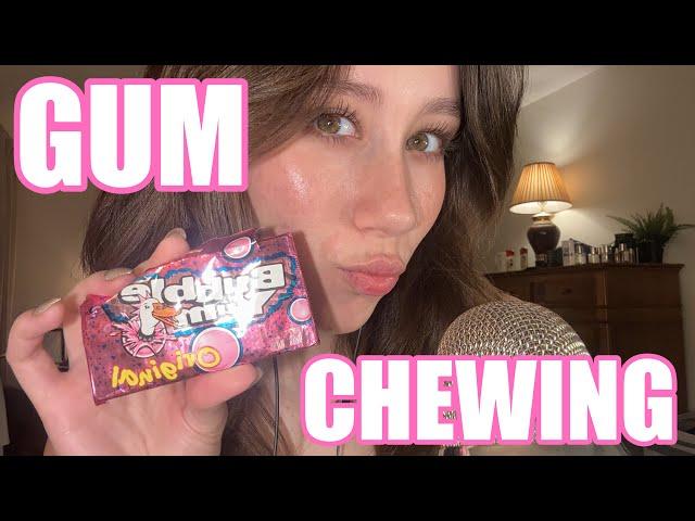 ASMR | 100% Sensitive Gum Chewing (+Hand Movements, Tapping, & Some Rambles)