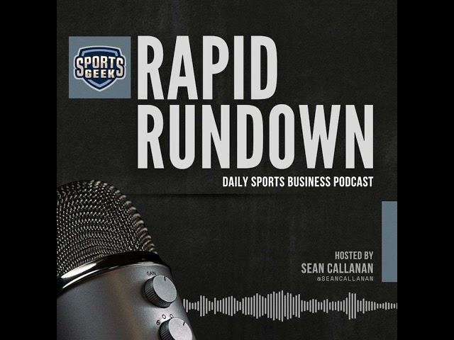 NFL Olympic Dreams, Podcast Partnerships and Google's AI Smart Glasses - Sports Geek Rapid Rundown