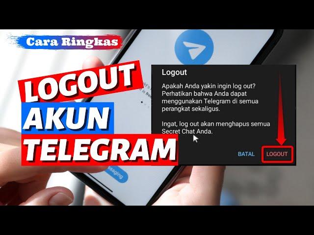 Cara Keluar dari Aplikasi Telegram | Logout Telegram