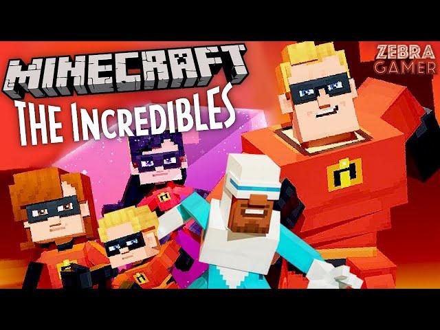 Minecraft The Incredibles DLC!! - Zebra's Minecraft Fun