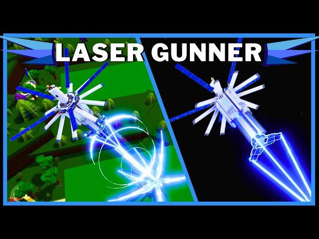 DESTRUCTIVE SATELLITE LASER GUNNER *Vaporizes Builds!* In Build A Boat For Treasure ROBLOX