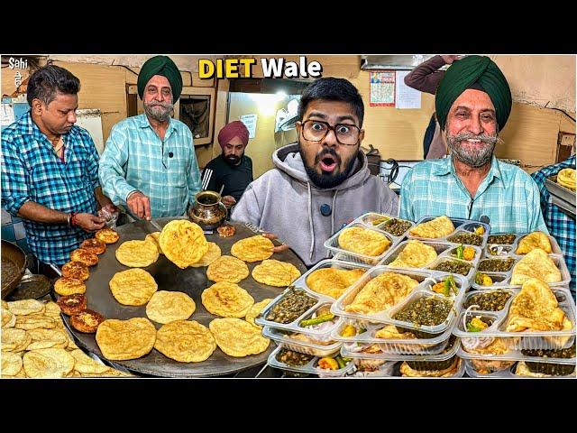 40/- Sabse BUSY Nashta | No 1 Oil Free Chole Bhature | Street Food India