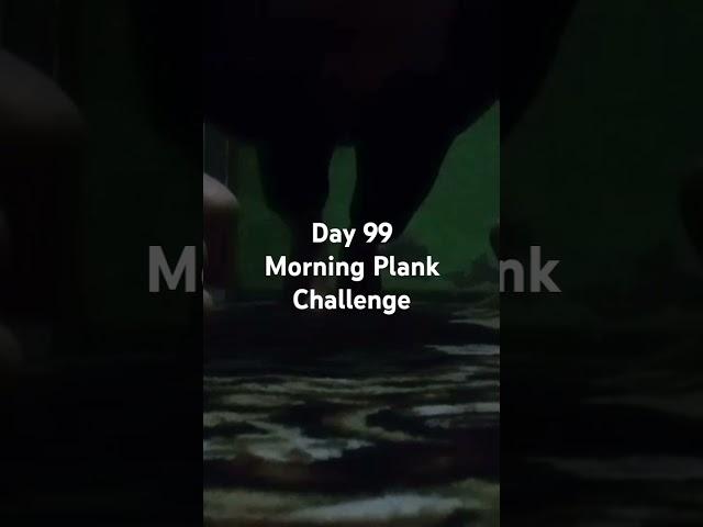 Plank Challenge Day 99
