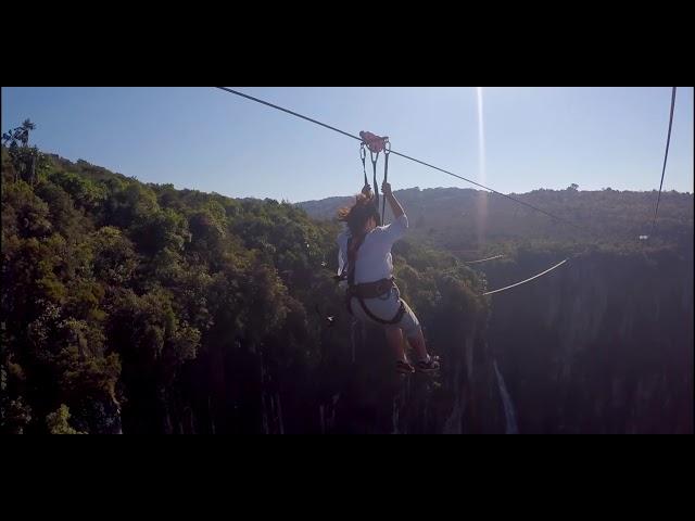 World’s highest zip line – Zimbabwe