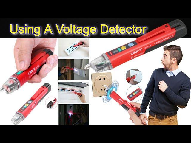 How to Use A Voltage Tester || Voltage Detector || low voltage holiday detector