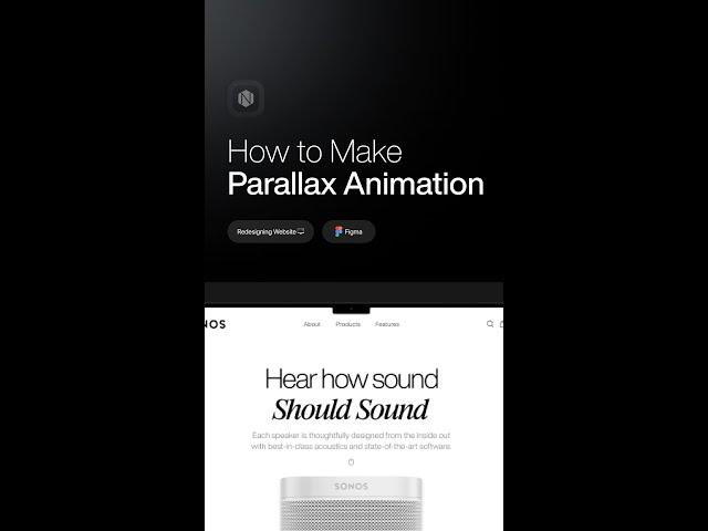 Lets create a Parallax Animation in Figma   Create your design first  Make sure the main