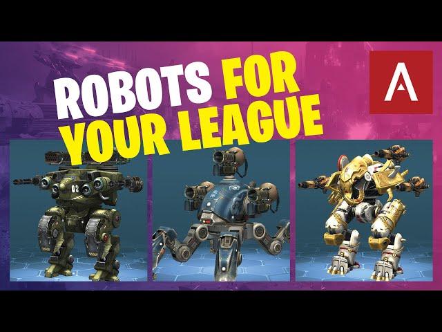 War Robots - Recommended Robots For Your League + Upgrade Tips 2020 WR Guide