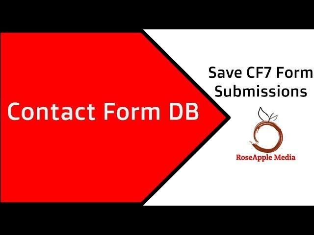 How To Save Contact Form 7 Form Submissions