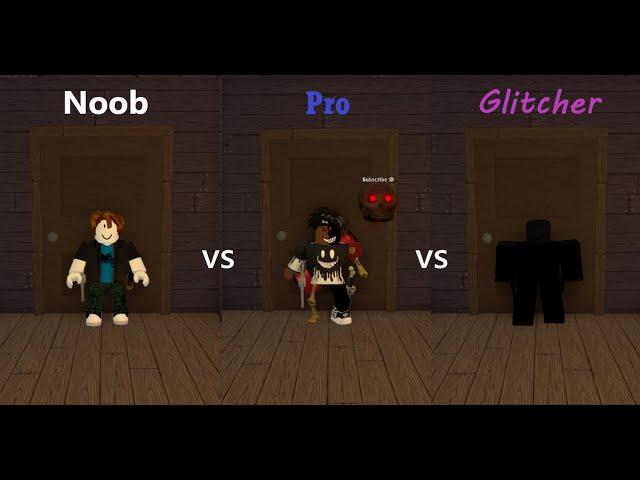 Noob vs Pro vs Glitcher MM2 Edition! | Roblox Murder Mystery 2