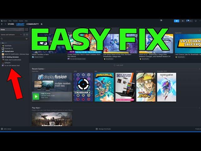 How To Fix Steam Missing Executable File on Steam Games Not Launching or Downloading