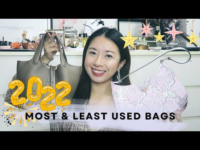 MOST & LEAST USED BAGS 2022 | FLUFFEDUPFLAIR