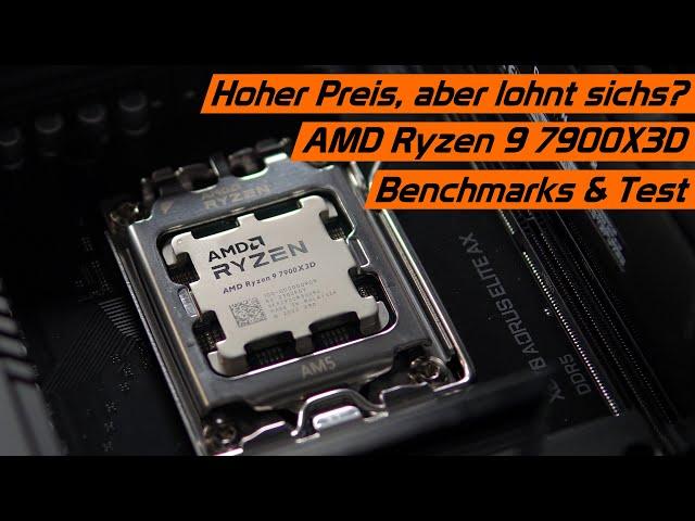 Die neue beste Gaming CPU? AMD Ryzen 9 7900X3D Benchmarks & Test/Review