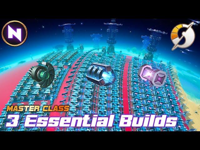 3 Essential Builds for Early, Mid & Late Game | Dyson Sphere Program | Tutorial / Master Class