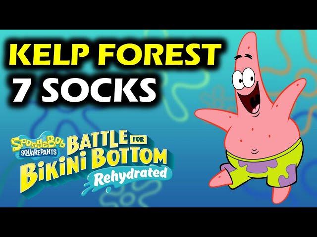 Kelp Forest: All Patrick's Socks locations | Spongebob Rehydrated Collectibles Guide & Walkthrough