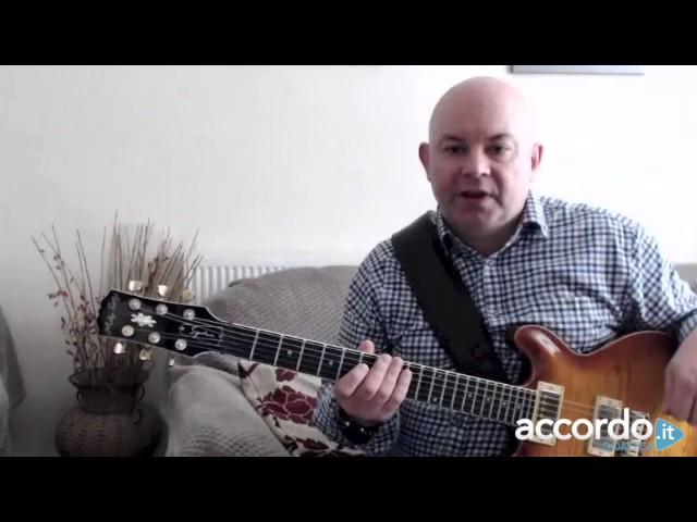 John Wheatcroft: "Playing blues with arpeggios" (Guitar Lesson)