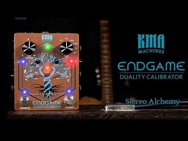 KMA Machines ENDGAME - Duality Calibrator (Dual Cab/ PowerAmp Sim, Doubler, Stereo FX Loop & more!)