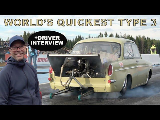 THE WORLD'S QUICKEST VW TYPE 3 NOTCHBACK - 720HP 3078cc