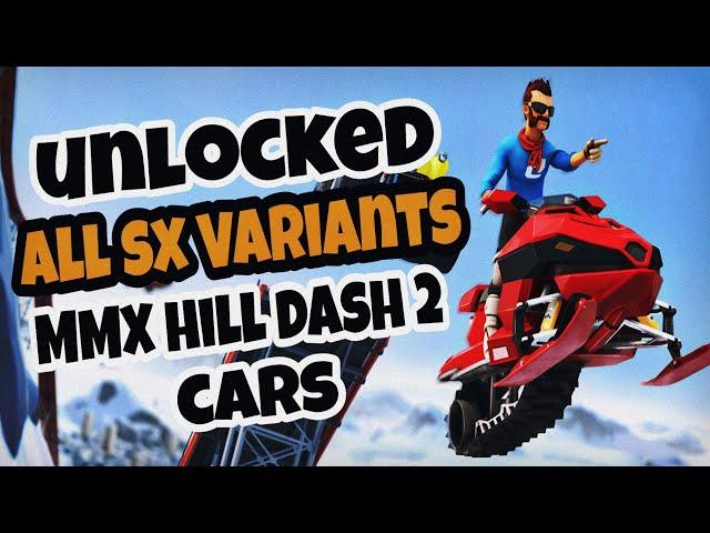 UNLOCKED  ALL SX VARIANT  MMX HILL DASH 2 CARS  MUST WATCH  HUTCH GAMES | REMO SINGH