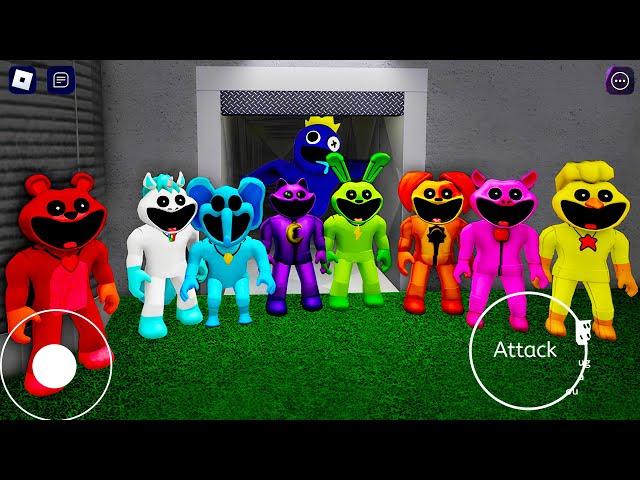 Playing as ALL Smiling Critters from Poppy Playtime Chapter 3 in Rainbow Friends 1 and 2 #roblox