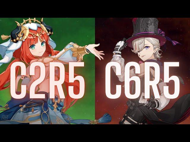 C2R5 Nilou x C6R5 Lyney | 5.4 Spiral Abyss