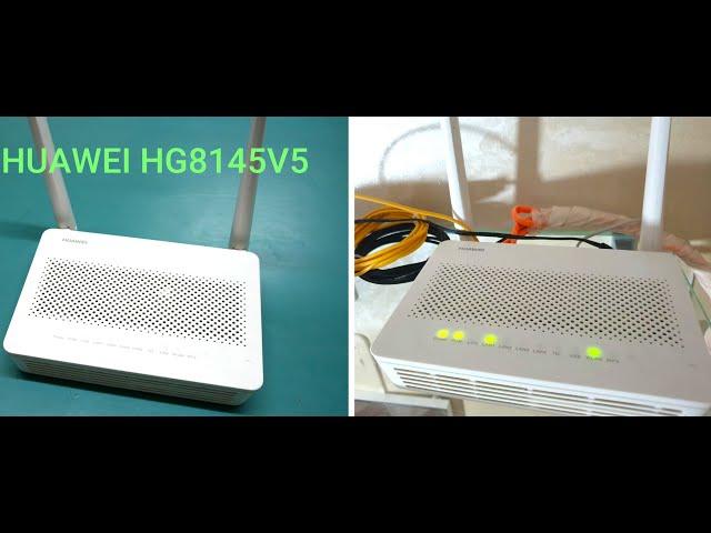 HUAWEI HG8145V5 fibre optique اعدادات