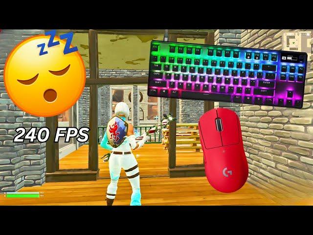 *NEW* Snowy Ops Skin SteelSeries Apex Pro TKL ASMR Fortnite Tilted Zonewars Gameplay