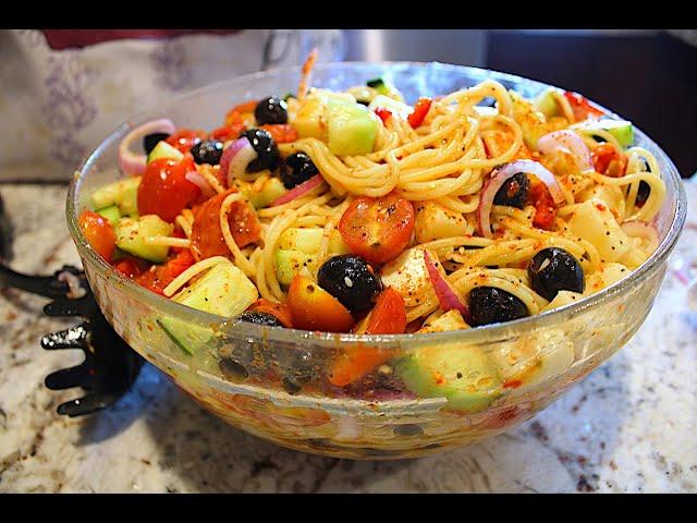 Easy and Delicious Spaghetti Salad Recipe