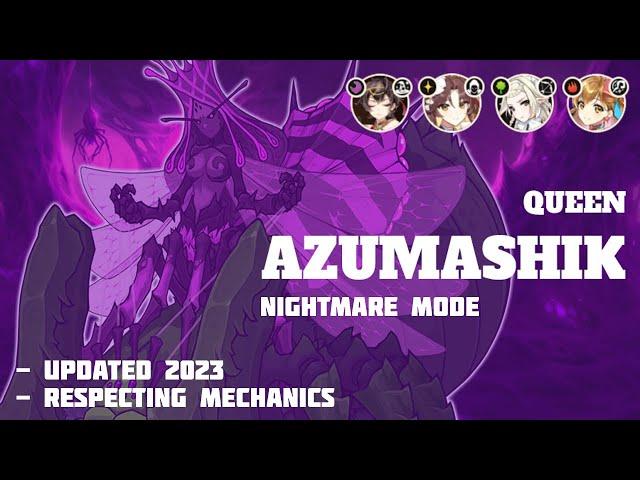 Epic Seven | Guide | Azmakalis Nightmare - Queen Azumashik! (Respecting mechanics) 4MIN