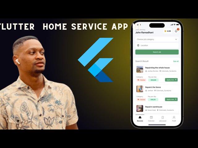 Master Flutter UI | Build A HouseHold Service App From Scratch