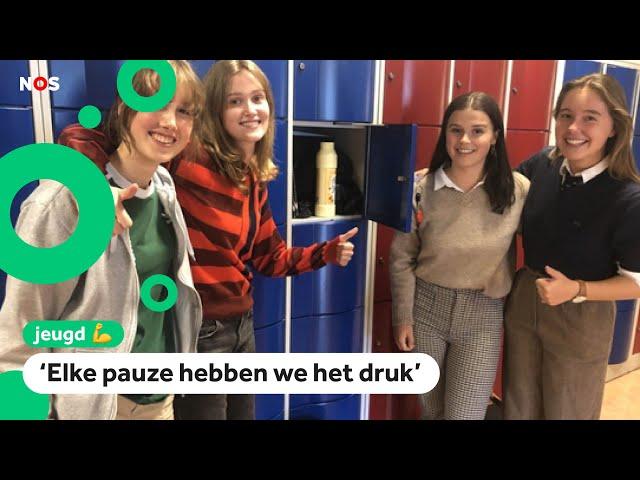 Scholieren handelen in mayonaise