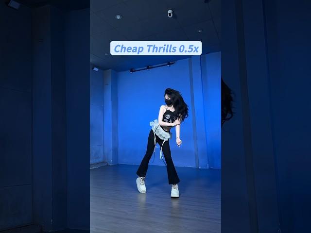 Cheap Thrills | Dance Tutorial (Slowed & Mirrored)