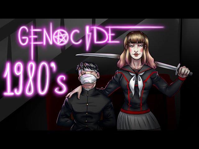 Прошла "Геноцид" - Самая сложная концовка в Яндере симулятор 1980 / Yandere Simulator 1980