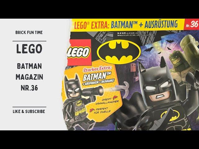 Jahres endABRECHNUNG !!! Neu LEGO Batman Magazin Nr.36 *Review*