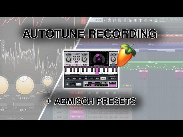 Mit Auto-Tune aufnehmen in FL Studio 20 + @fabfilter Abmisch Presets