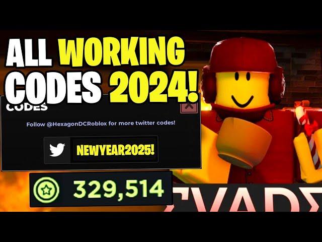 *NEW* ALL WORKING CODES FOR EVADE IN 2024! ROBLOX EVADE CODES