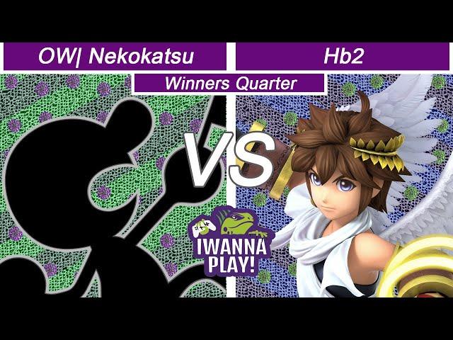 IWanna Smash 64 - OW| Nekokatsu (Mr. G&W) Vs Hb2 (Pit) - Winners Quarter