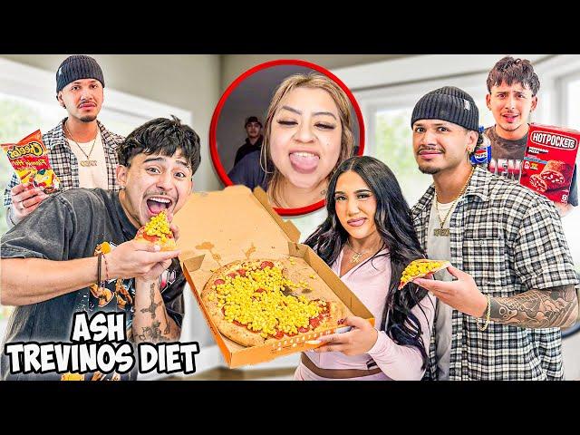 WE TRIED ASH TREVINO'S DIET *FUNNY AF"