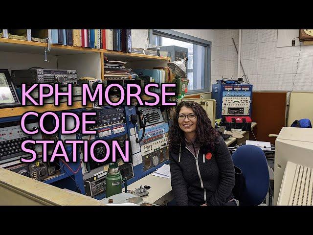 The Last Active Morse Code Station in the US - KPH Radio Station