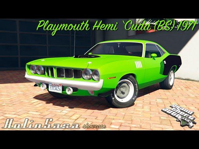 GTA 5 Plymouth Hemi Cuda (BS) 1971