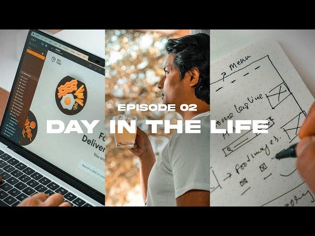 A Day in the Life of a UI/UX Designer (Work from Home) Website Redesign | UI UX | Vlog 02